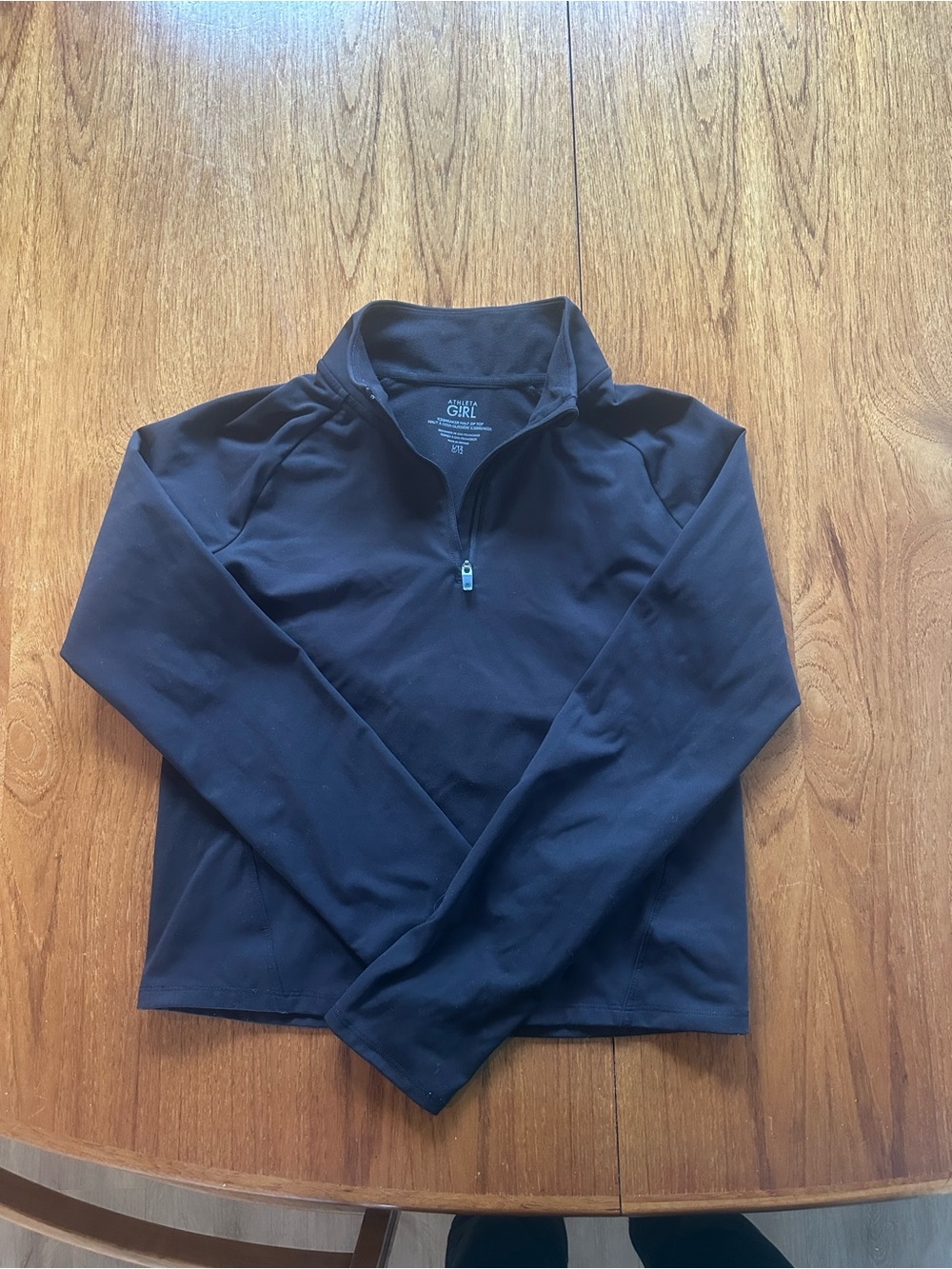 Athleta Girl Icebreaker Half Zip Top